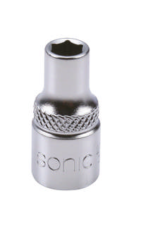 Flank socket 1/4'', 6 pt. 3mm