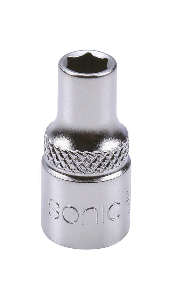 Flank socket 1/4'', 6 pt.   6mm