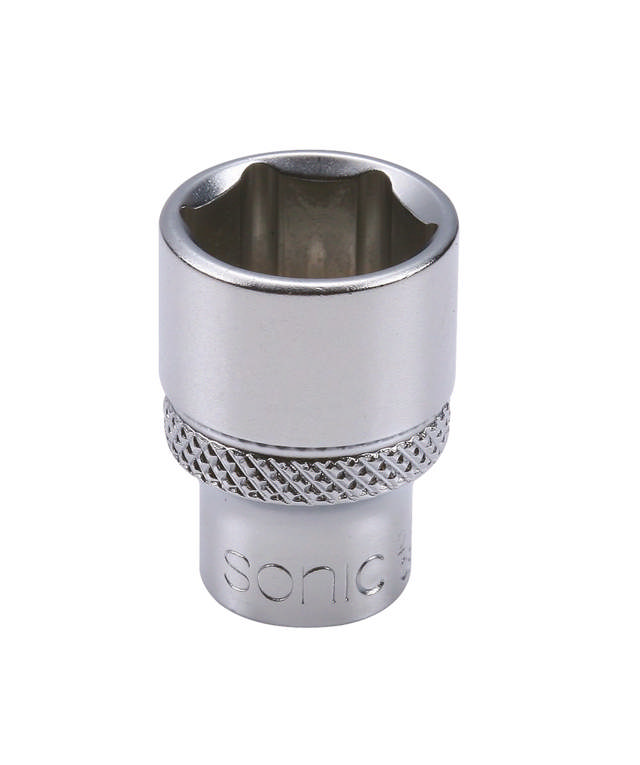 Flank socket 1/4'', 6 pt.   13mm