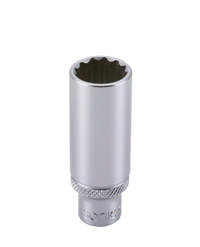 Socket 1/4'', 12 pt. deep 3/16'' (SAE)