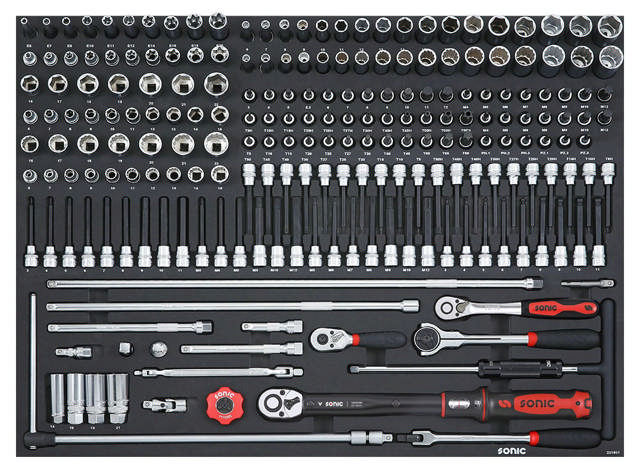 Combination  set 3/8'', SFS 218pcs