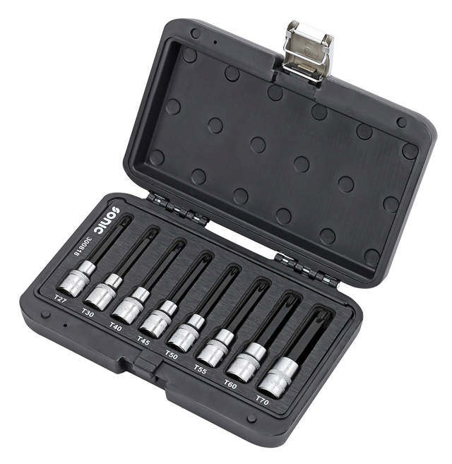 TX Bit socket set 1/2'', 8pcs BMCS