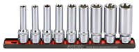 Bit socket TX-E 1/2'', set on rail 9-pcs