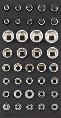 Bit socket set 1/2'', SFS 1/3 38-pcs