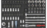 Combination set 1/2'', SFS 61-pcs