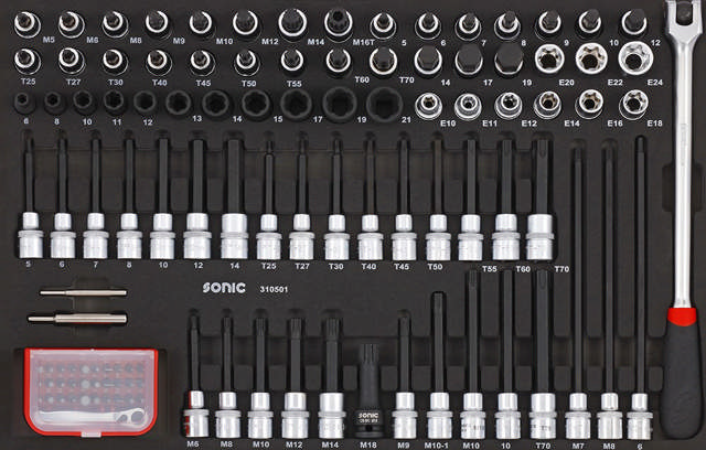 Combination set 1/2'', SFS 105-pcs