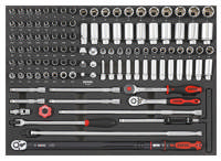 Combination set 1/2'', SFS 115pcs (Heavy Duty)