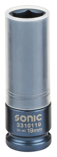 Wheel socket 1/2'', 6pt. 19mm