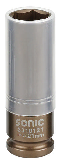 Wheel socket 1/2'', 6pt. 21mm