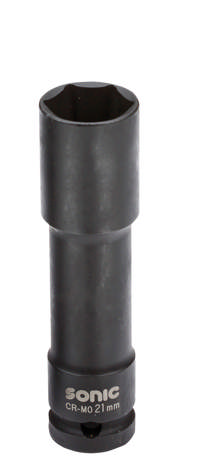 Wheel socket 1/2'', 21mm 105mmL