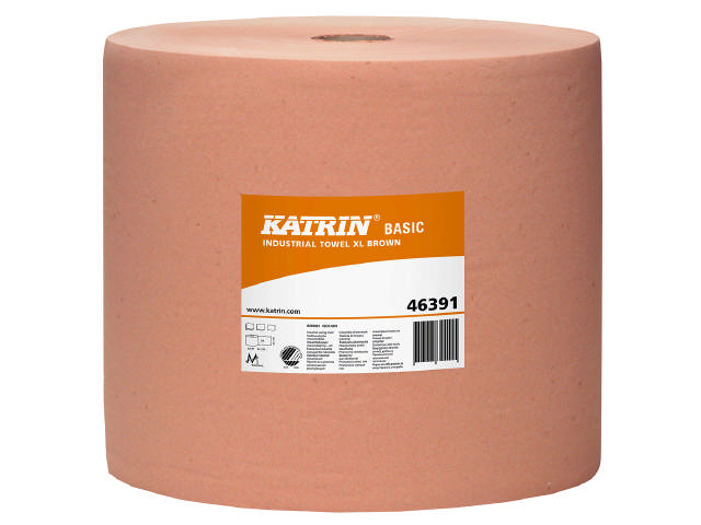 Katrin Aftørringspapir Basic XL Brun 32CMx1000MTR