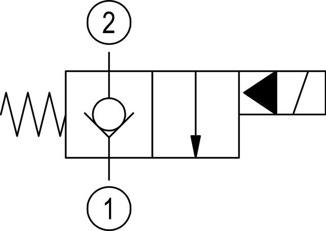SCREW-IN CARTRIDGE VALVE OD150118A000000-VEI-016-NC-08A-A-01-0000