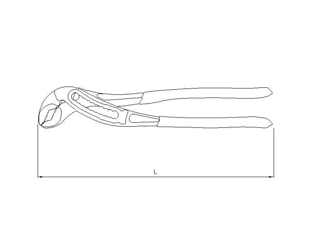 Waterpump pliers 15'' (Germany)