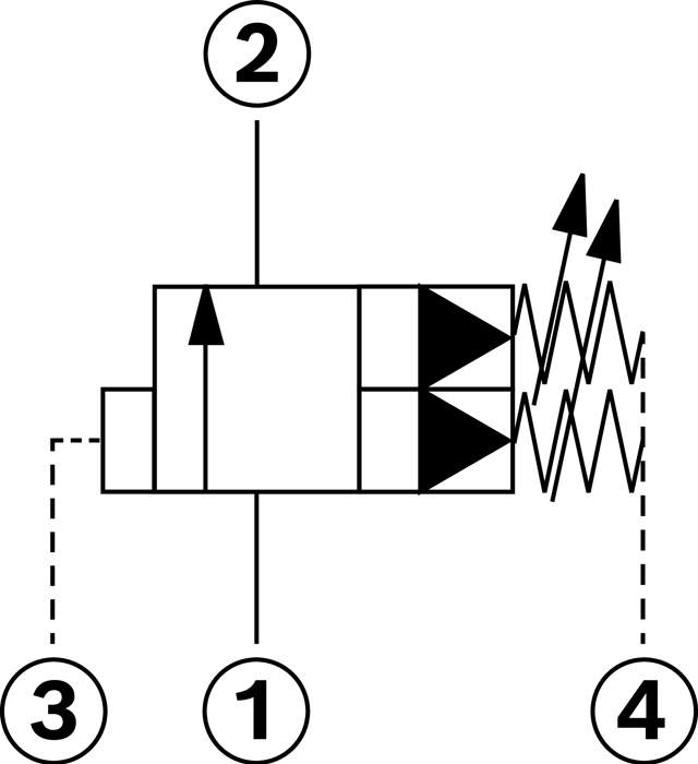 PRESSURE CUT OFF VALVE KAV2K2AA/AV