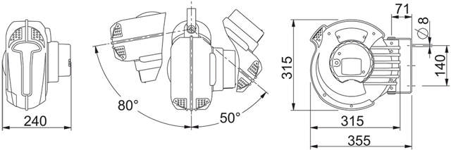 Cable reel 18 meter