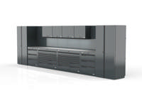 MSS+ composite worktop full height setup