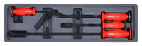 Pry bar set 4-pcs