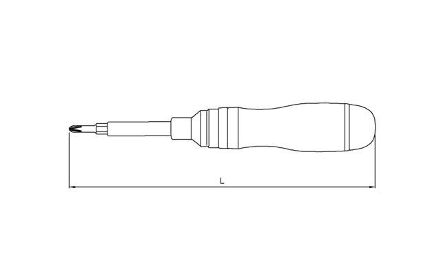 16 in 1  Ratchet screwdriver
