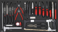 Pliers and cutting set, SFS 26-pcs