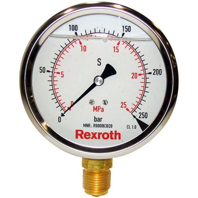PRESSURE GAUGE ABZMM  63-  10BAR/MPA-U/V-G