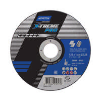 Norton Skæreskive 125x1,6x22,23 X-Treme Pro A46X INOX Plan Tilbud