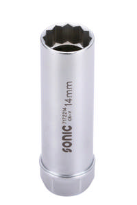 Spark plug clip socket 12-pt. 3/8'' 14mm