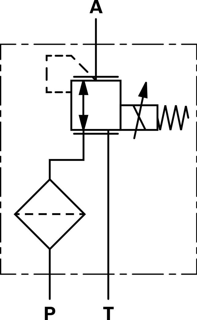 PRESSURE REDUCING VALVE MHDRE 06 FK3X/18AG24C4V