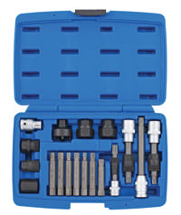 Alternator pulley set 18-pcs.