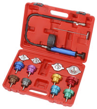 Radiator pressure test set 14-pcs.