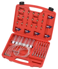 Common rail flow meter set for 6 cylinders