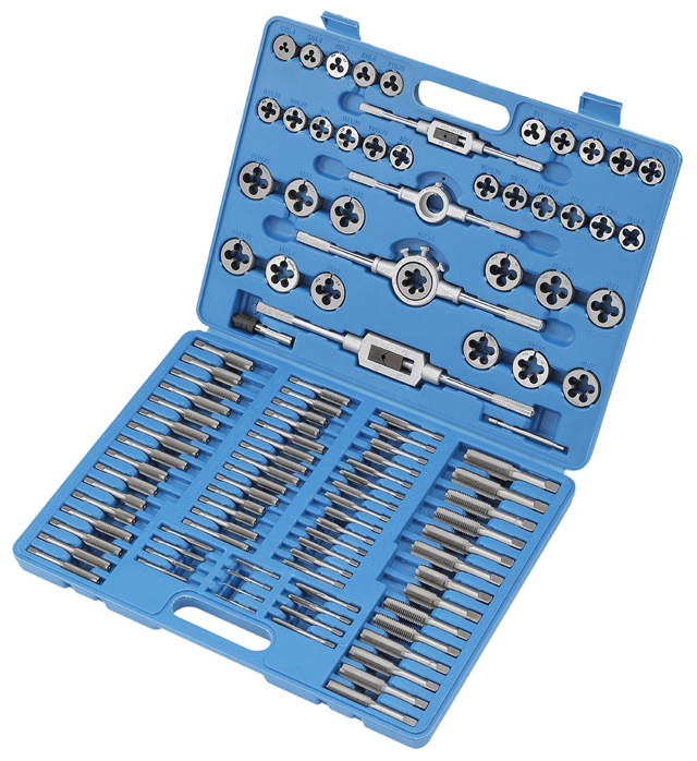 110pc Metric Tap and Die Set