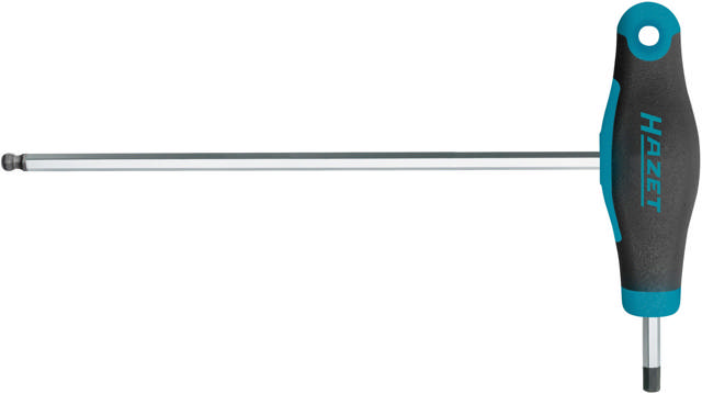 HAZET Screwdriver ∙ with T-handle 829KK-6 ∙ Inside hexagon profile ∙ 6 mm