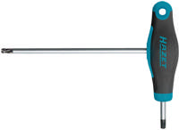 HAZET Screwdriver ∙ with T-handle 829KKT-T10 ∙ Inside TORX® profile ∙ T10
