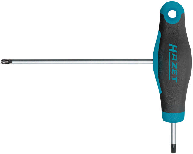 HAZET Screwdriver ∙ with T-handle 829KKT-T15 ∙ Inside TORX® profile ∙ T15