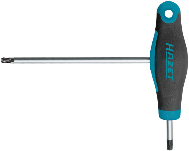 HAZET Screwdriver ∙ with T-handle 829KKT-T20 ∙ Inside TORX® profile ∙ T20