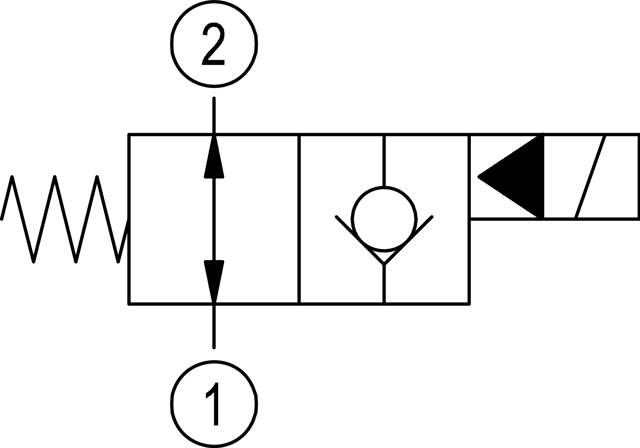 SCREW-IN CARTRIDGE VALVE OD150636B000000-VEI-016-NO-10A-B-06-0000