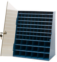 Borreol 1,0-13,0mm til 1000 dele i metal med plexiglaslåge