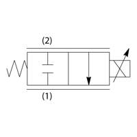 SOL PROP VALVE 2-WAY N C