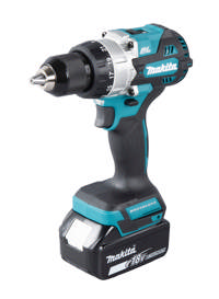Makita akku boremaskine DHP486RT3J 1-13mm 18V kulløs Med 3 5A Batterier Tilbud
