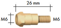 TBI adapter M6x26 (MB24 Med flere)
