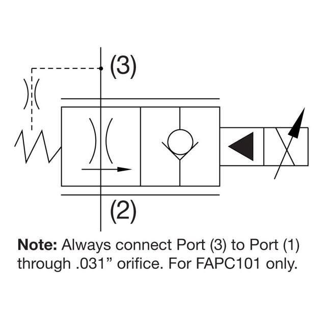 2P2W PROP PILOT OP POPPET