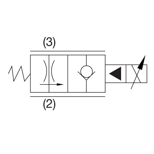 PROP. FLOW CONTROL W/ COMP.