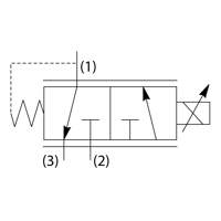 2P3W SOL (BOTTOM CYLINDER)