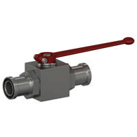 SAE Flange Adapter Ball valve 3000 PSI  1/2