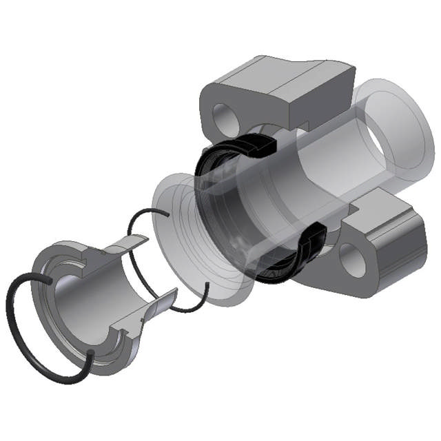 HPF TUBE CONNECTION O-RING 6000 PSI - ISO 6162-2