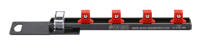 1/2'' Socket rail with 5 clips