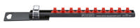 1/4'' Socket rail with 10 clips