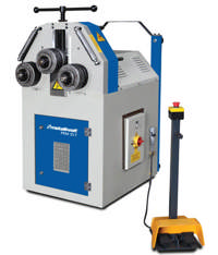 Metallkraft profiljernsvalse model PRM35F 400 V inkl fodpedal Med nødstop