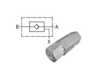 Pilotstyret kontraventil