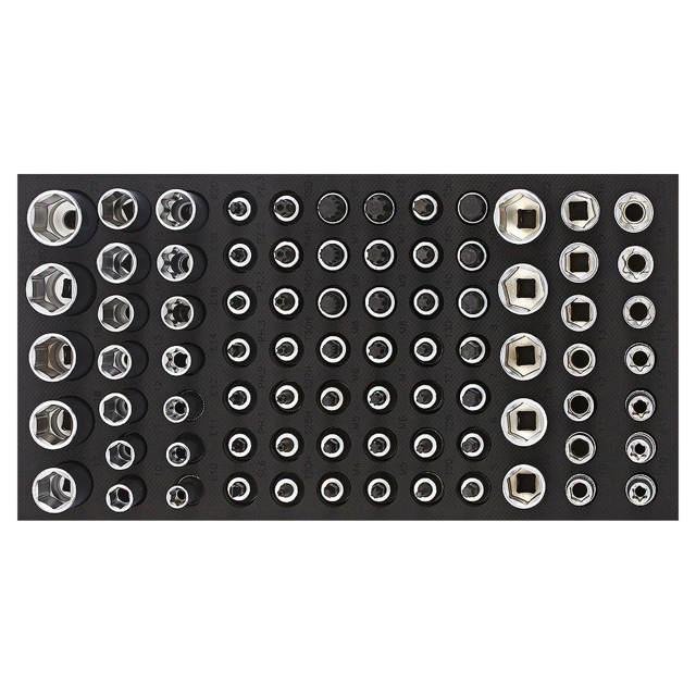Bit socket set 3/8'',  SFS 1/3 80-pcs